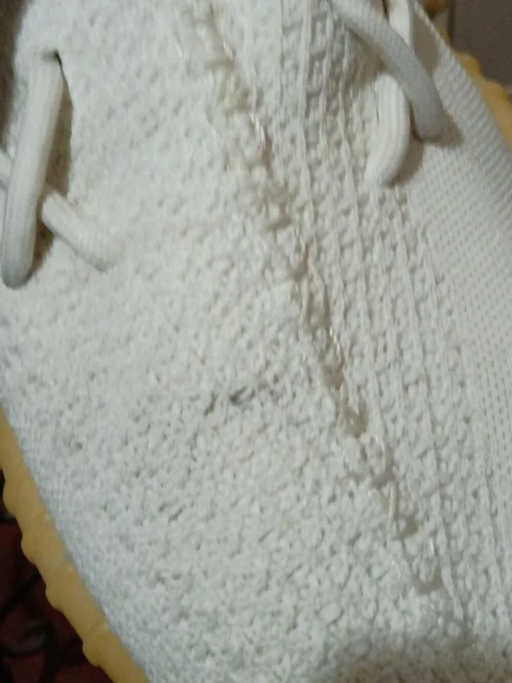adidas Yeezy Boost 350 V2 Cream White/Triple White Primeknit CP9366 2017 Sz 11.5